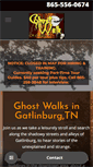 Mobile Screenshot of ghostwalkofgatlinburg.com